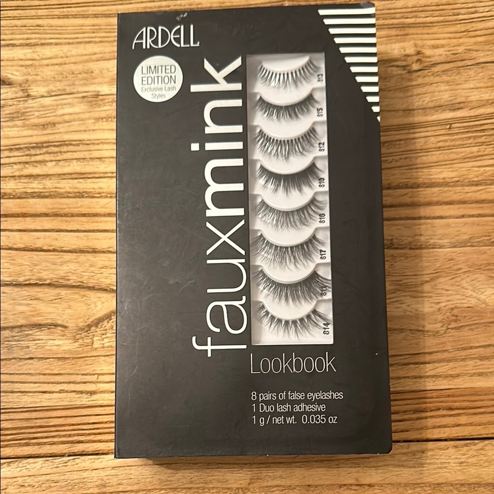 Ardell Faux Mink Lookbook - Black Lashes